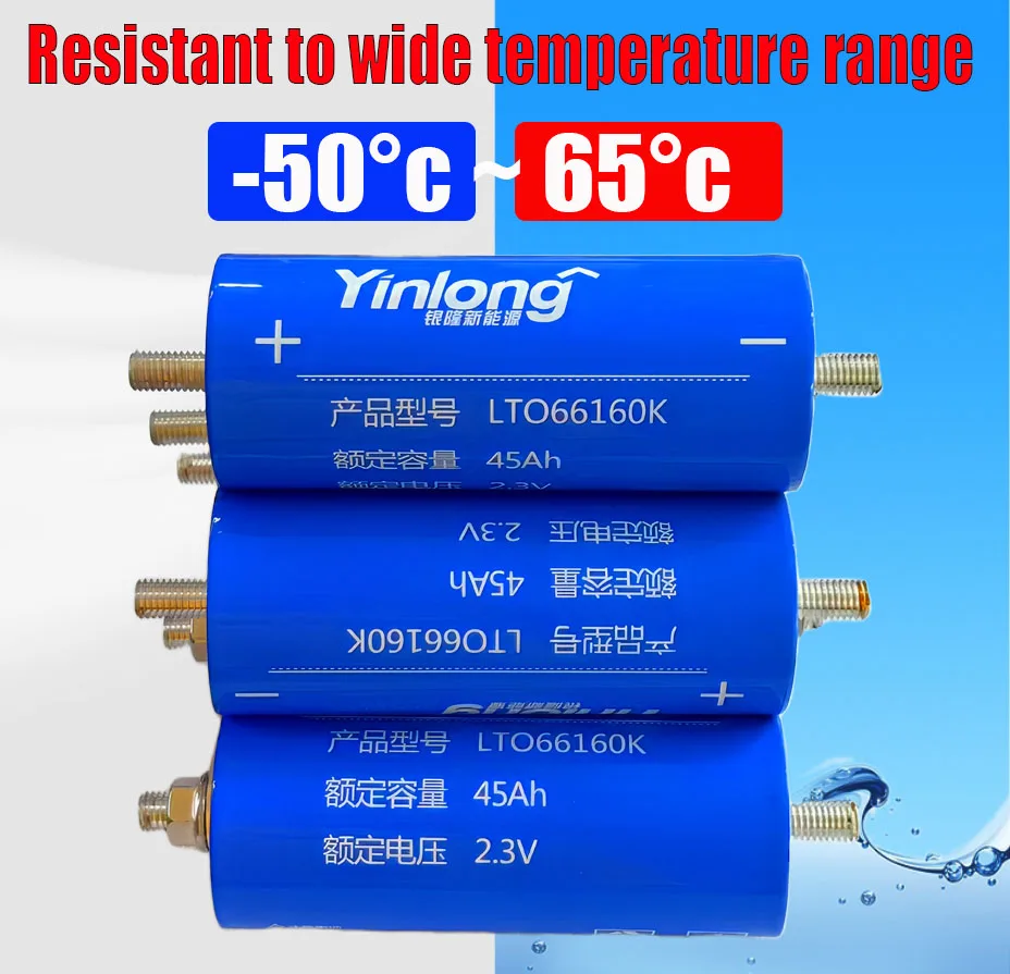 الاتحاد الأوروبي الأسهم Yinlong lto 2.3 فولت 45ah بطارية ليثيوم تيتانات A-الصف 66160 لتقوم بها بنفسك 12 فولت 24 فولت 48 فولت RV مكبر صوت يعمل بالطاقة الشمسية بطارية السيارة خالية من الضرائب #3