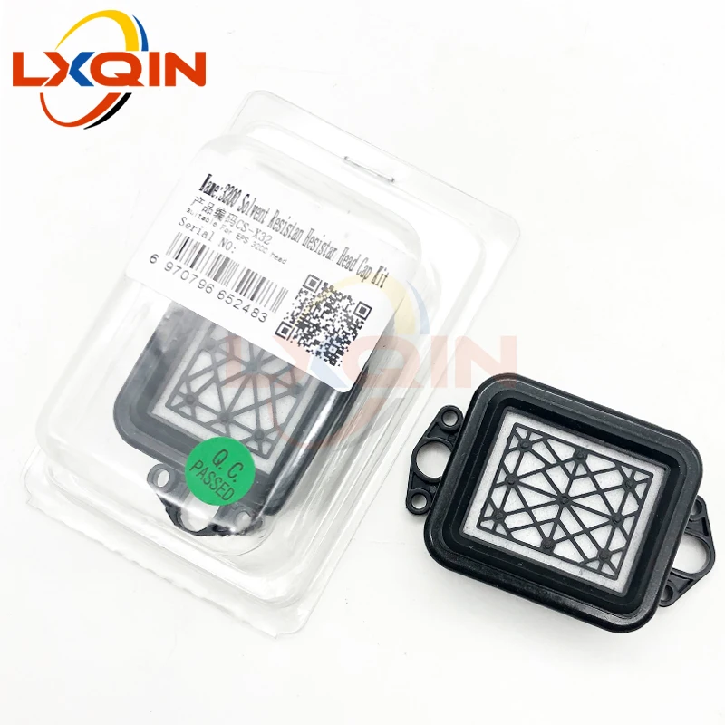LXQIN 2pcs high quality capping top for Epson i3200/4720/5113 print head capping station solvent resistant head cap
