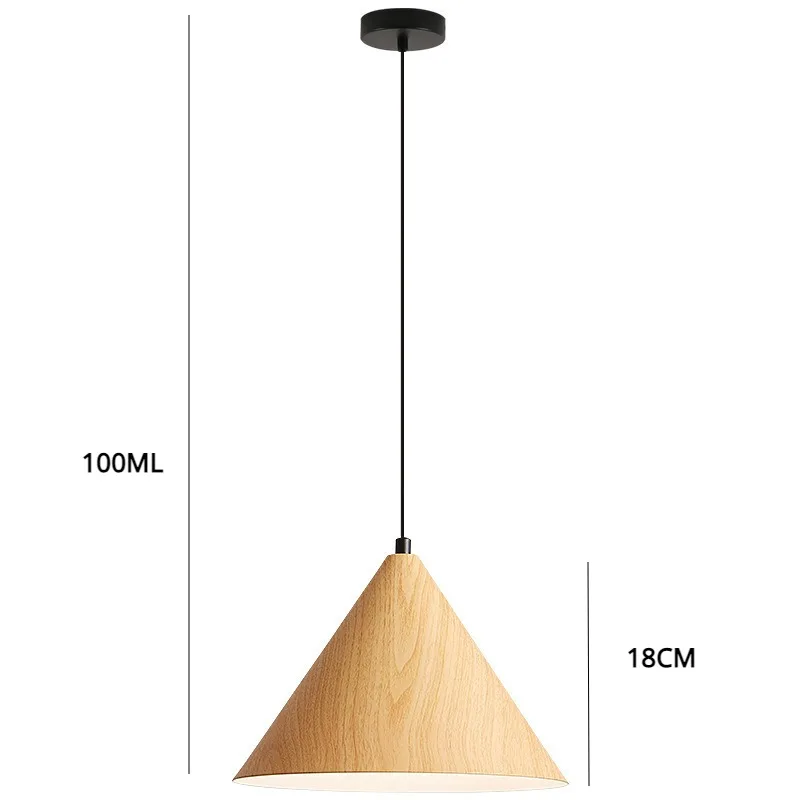 Indoor LED Chandelier Nordic Style Pendant Light Minimalist Restaurant Coffee Bar Study Bedroom Home Decor Lighting Lamp