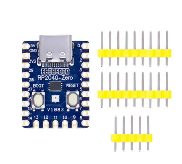 Нулевой микроконтроллер RP2040, совместимый с платой разработки Raspberry Pi PICO, двухъядерный процессор RP2040