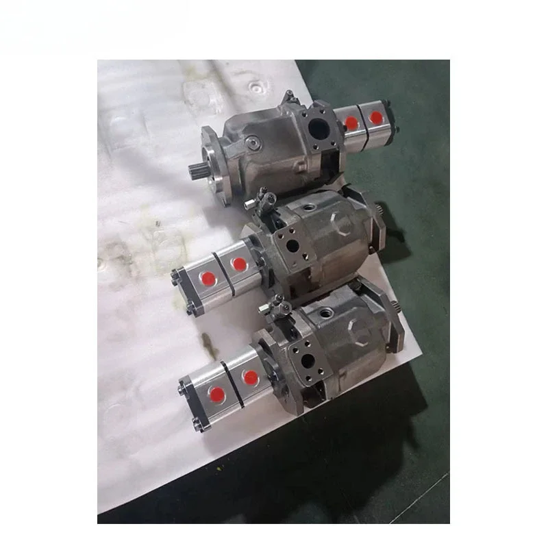 Channeling pump A10VSO71 + A10VSO71 variable piston variable hydraulic channeling pump