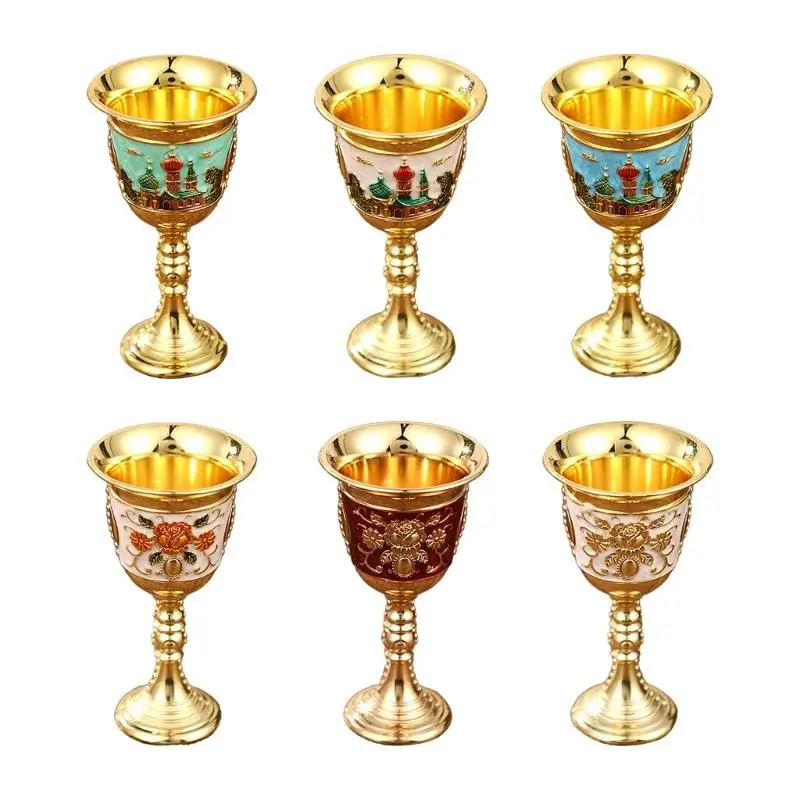 

Q6PE Elegant Champagne Glasses European Beverage Stemmed Glass Cups for Bar