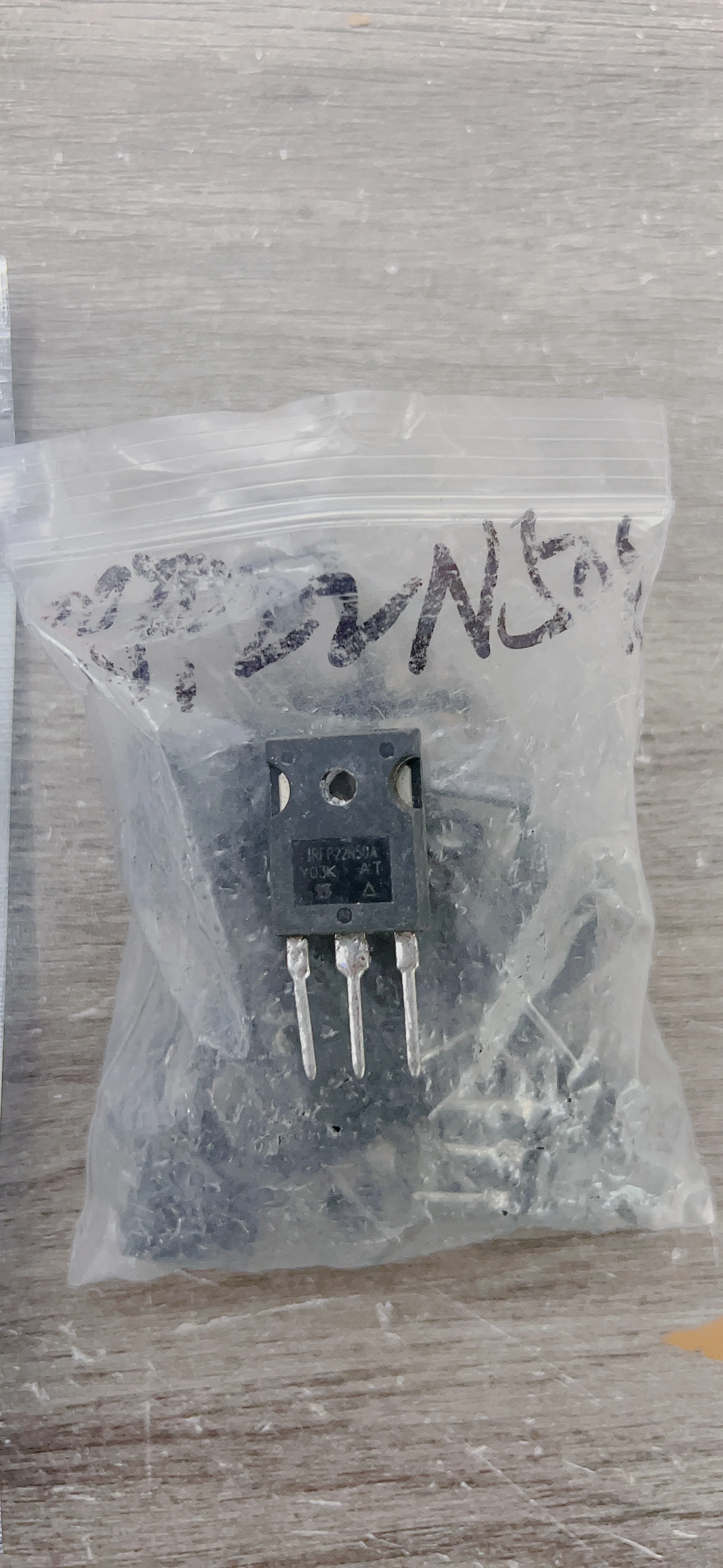 Original disassembly machine IRFP22N50 IRFP22N50A LCD field effect tube 20PCS-1lot
