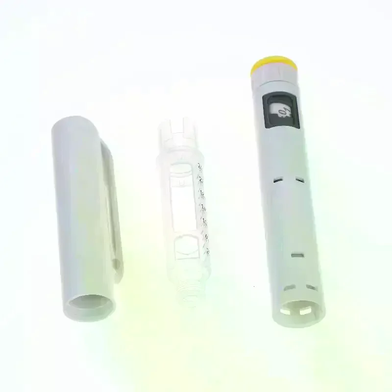 1*Dose Medication Injection Pen Set Lancing Pen Disposable Insulin Syringe Perfect For Home Blood Glucose Testing Diabetic Care