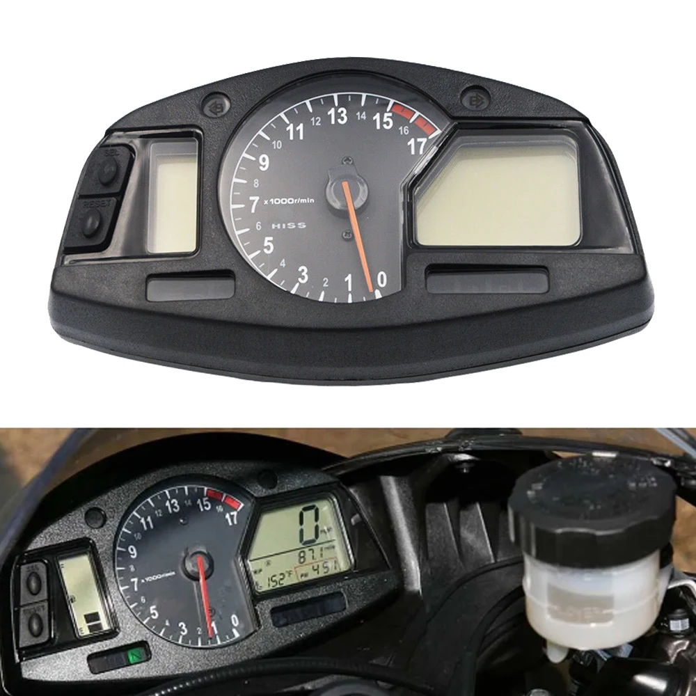 Motorcycle Tachometer Gauge Cluster Speedometer Odometer Instrument Assembly For Honda CBR600RR CBR 600 RR 2007-2012 2010 2011