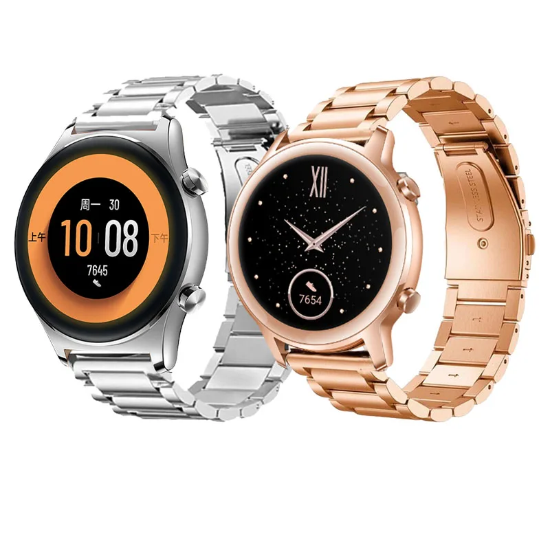 Correa para honra relógio gs pro pulseira de metal para relógio honra gs 3 aço inoxidável pulseira para honra relógio mágico 2 46mm