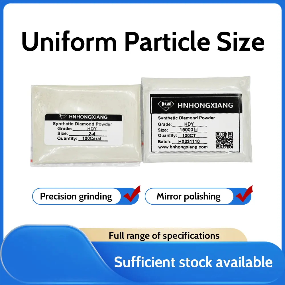 Polvere diamantata per realizzare liquami per lucidare campioni 20 grammi Polvere diamantata lucidata sintetica industriale