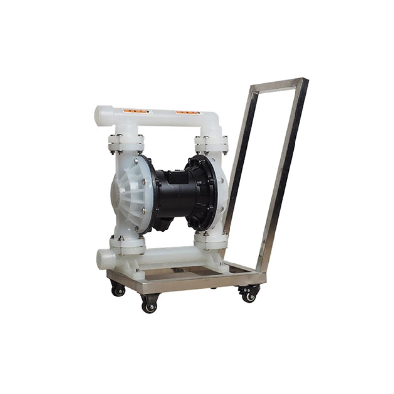 

Pneumatic water transfer air operated aluminum membrane suction filter double diaphragm pump