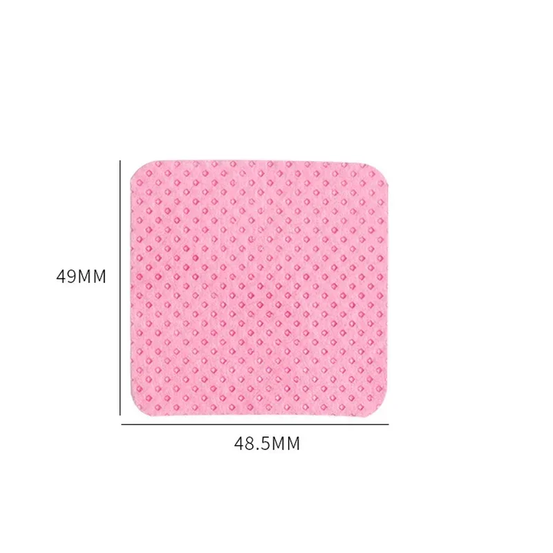 100-540Pc Nail Polish Remover Wipes Nail Cleaning Pads Lint-Free Wipes Napkins Remover Non Woven Nail Pads For Women Girl Salon