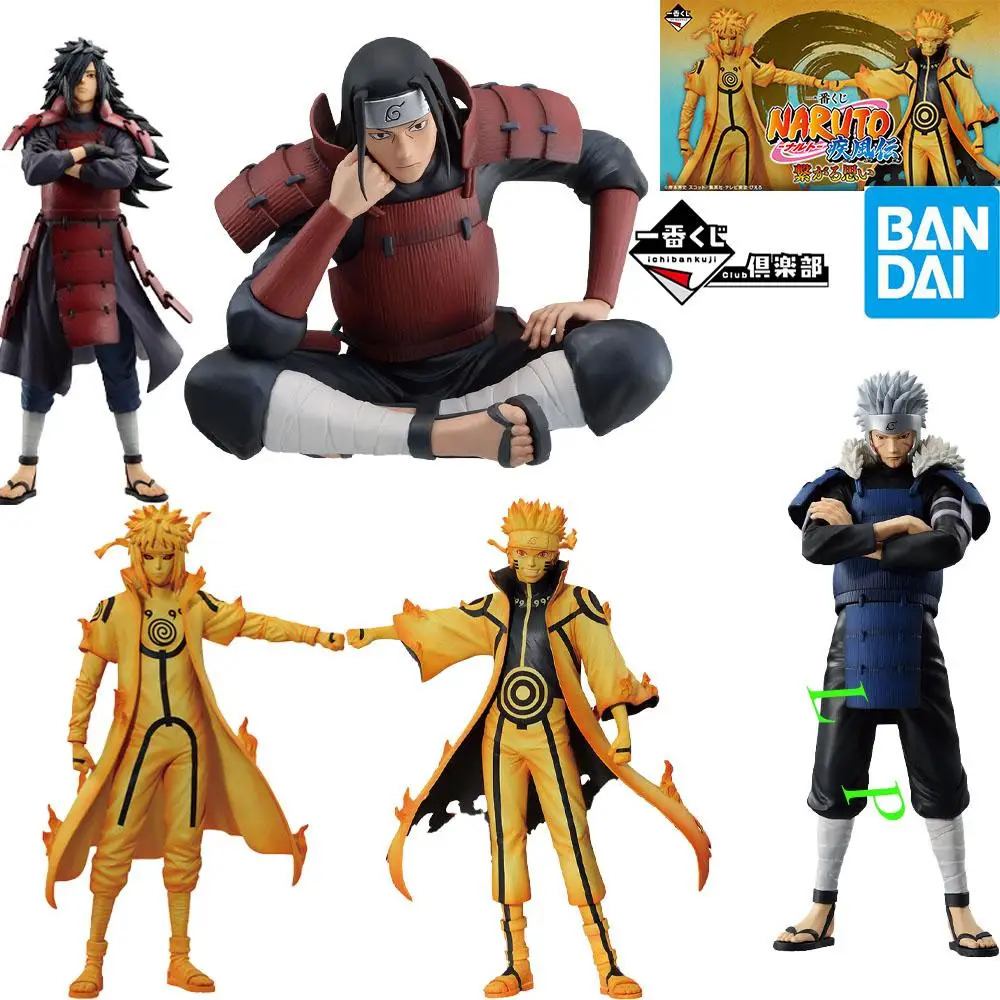 

Ichiban Anime Figure Model Senju Hashirama Tobirama Namikaze Minato Uzumaki Naruto Uchiha Madara Collectible Toy in Genuine Box