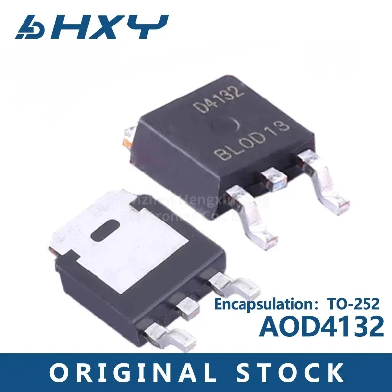 10PCS AOD4132 TO 252 원래 공장 전계 효과 MOS 튜브 N30V85A