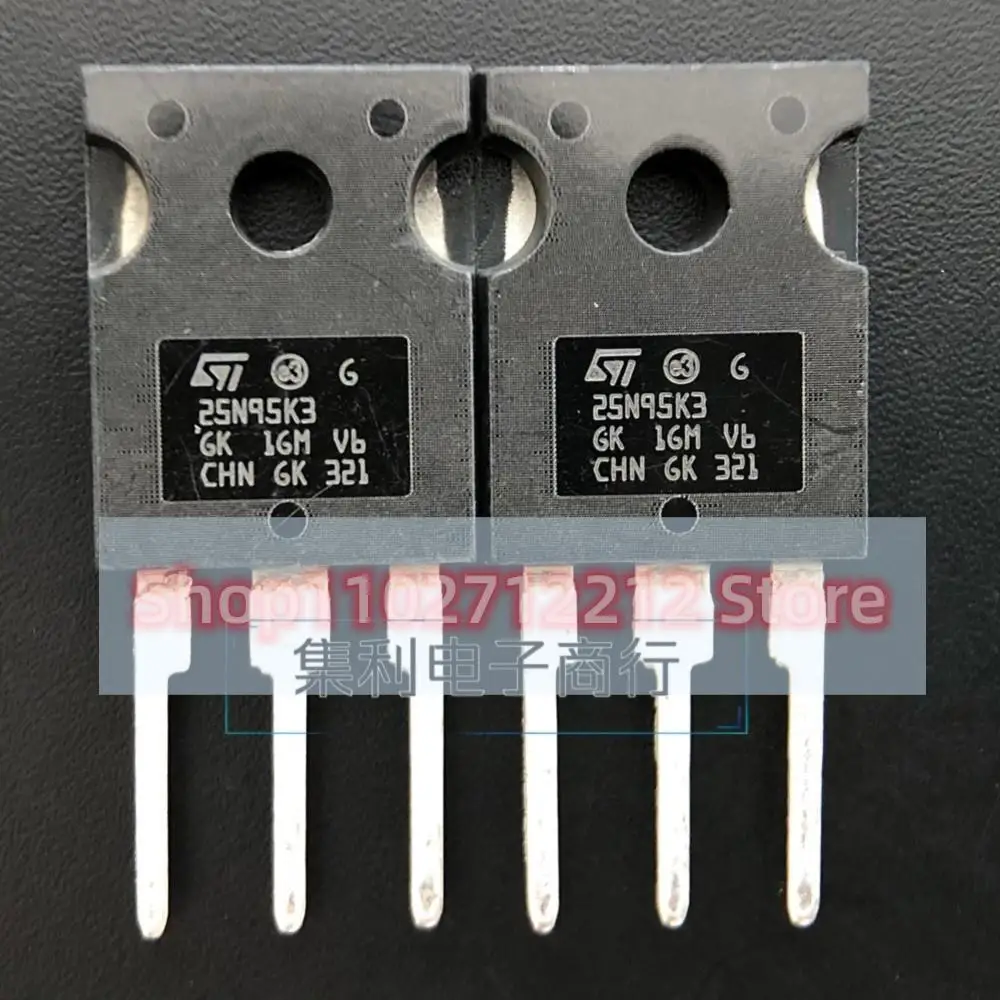 5PCS-10PCS  STW25N95K3  25N95K3  22A/950V N TO-247  Imported NEW Original  Best Quality