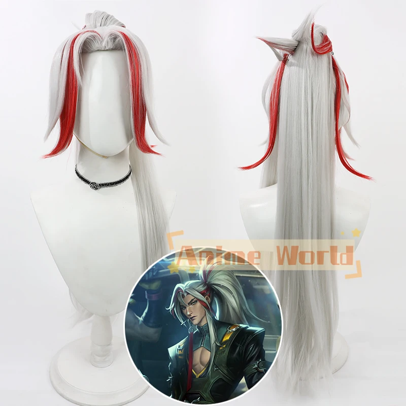 The Unforgotten Yone Cosplay Wig Halloween Synthetic Hair Heat