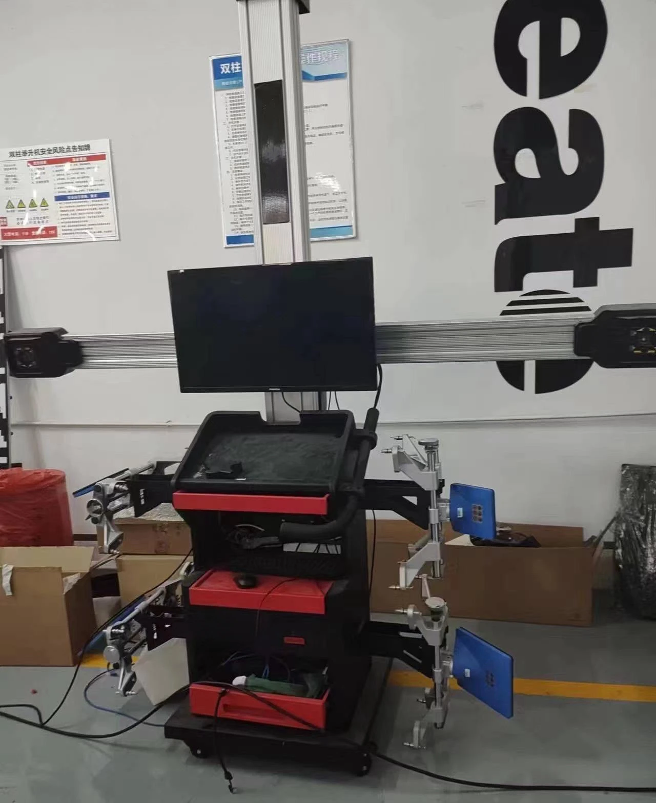 Eco Way Wheel Alignment Machine Original Launch X-861pro Auto Tracking 3D Wheel Aligner Four Launch