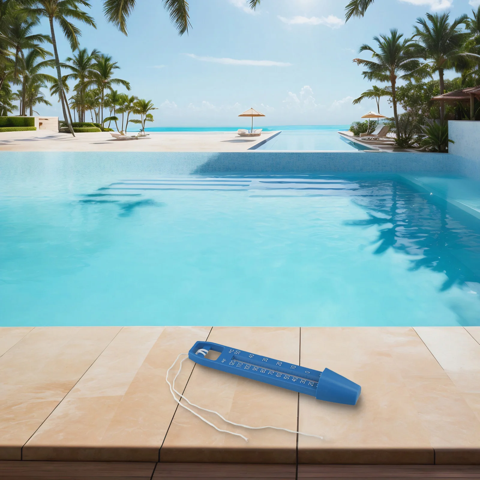 ميزان حرارة عائم من البلاستيك، حمام سباحة محمول، حمامات سباحة، جهاز اختبار مياه، ميزان حرارة عائم، اسم المنتج