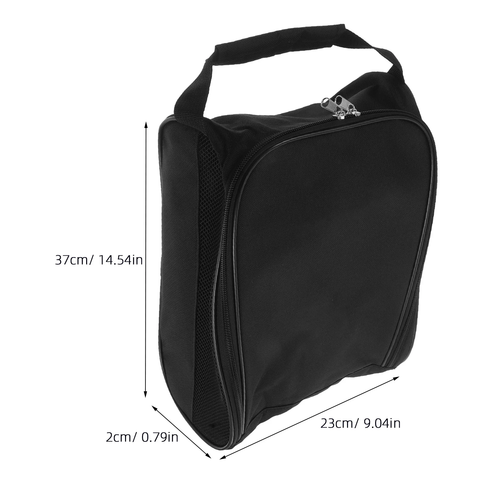 Golf Shoe Bag Large Capacity Mesh Zippered Portable Breathable Organizer for Travel Outdoor Sports Shoes Storage Men Women