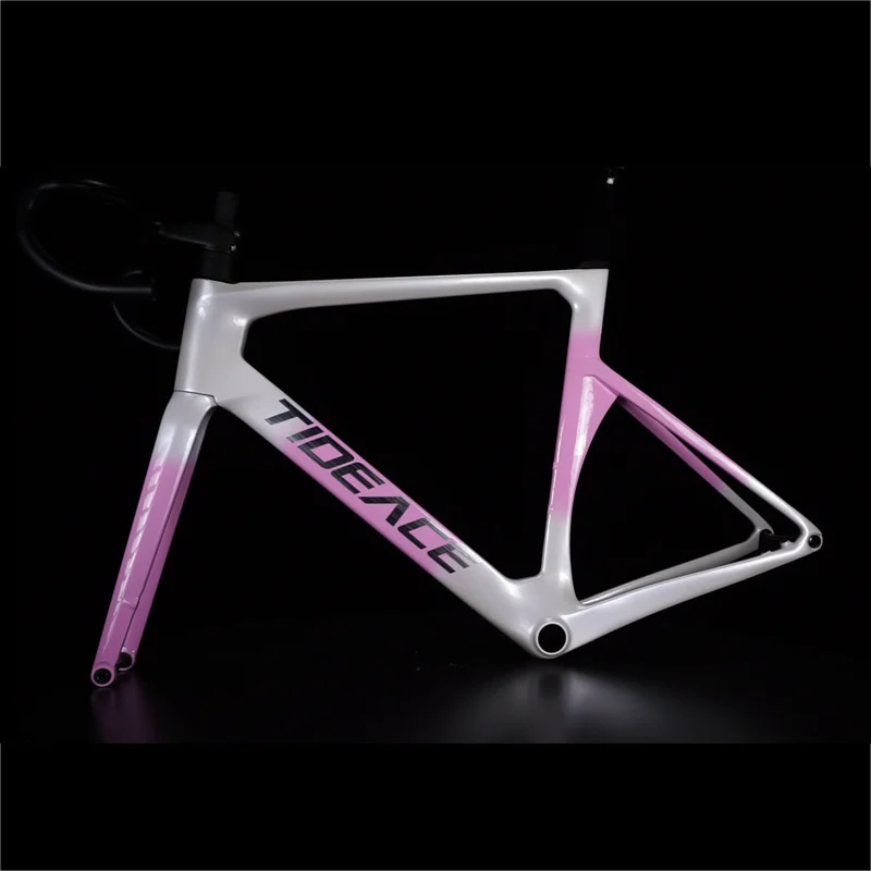 EPS T1000 Full Carbon Fiber Road Bike Frame 140mm Disc Brake Endurance Aero Bicycle Frameset Max 28C Tires