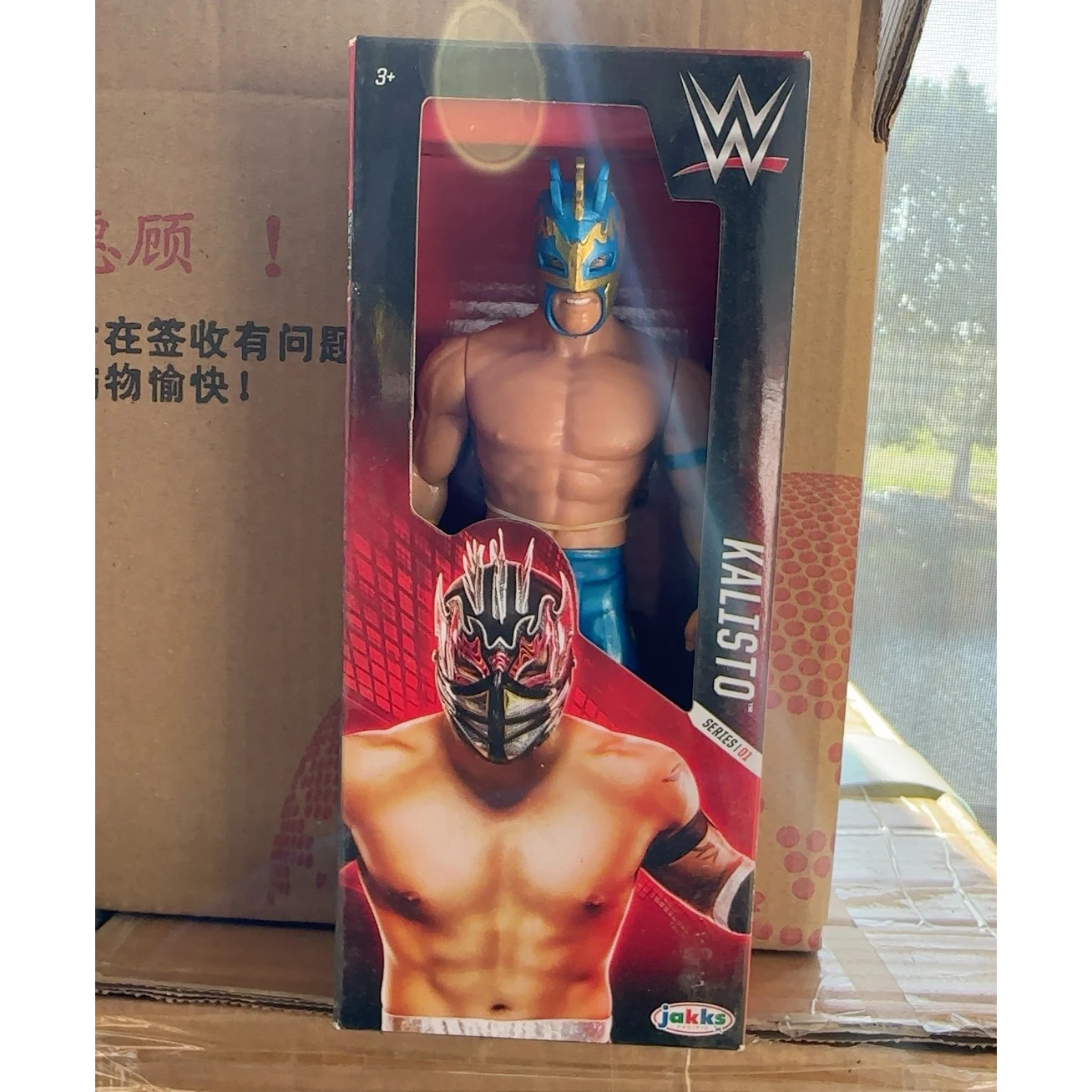 Kalisto ORIGINAL WWE AEW Action Figure Wrestling Figure Display Collection Festival Ultimate Fighting Gift