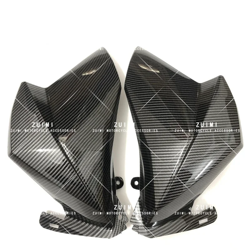 

Carbon fiber paint Upper Front Side Cover Trim Panel Fairing Cowling Fit For Kawasaki Z800 2013-2014-2015-2016