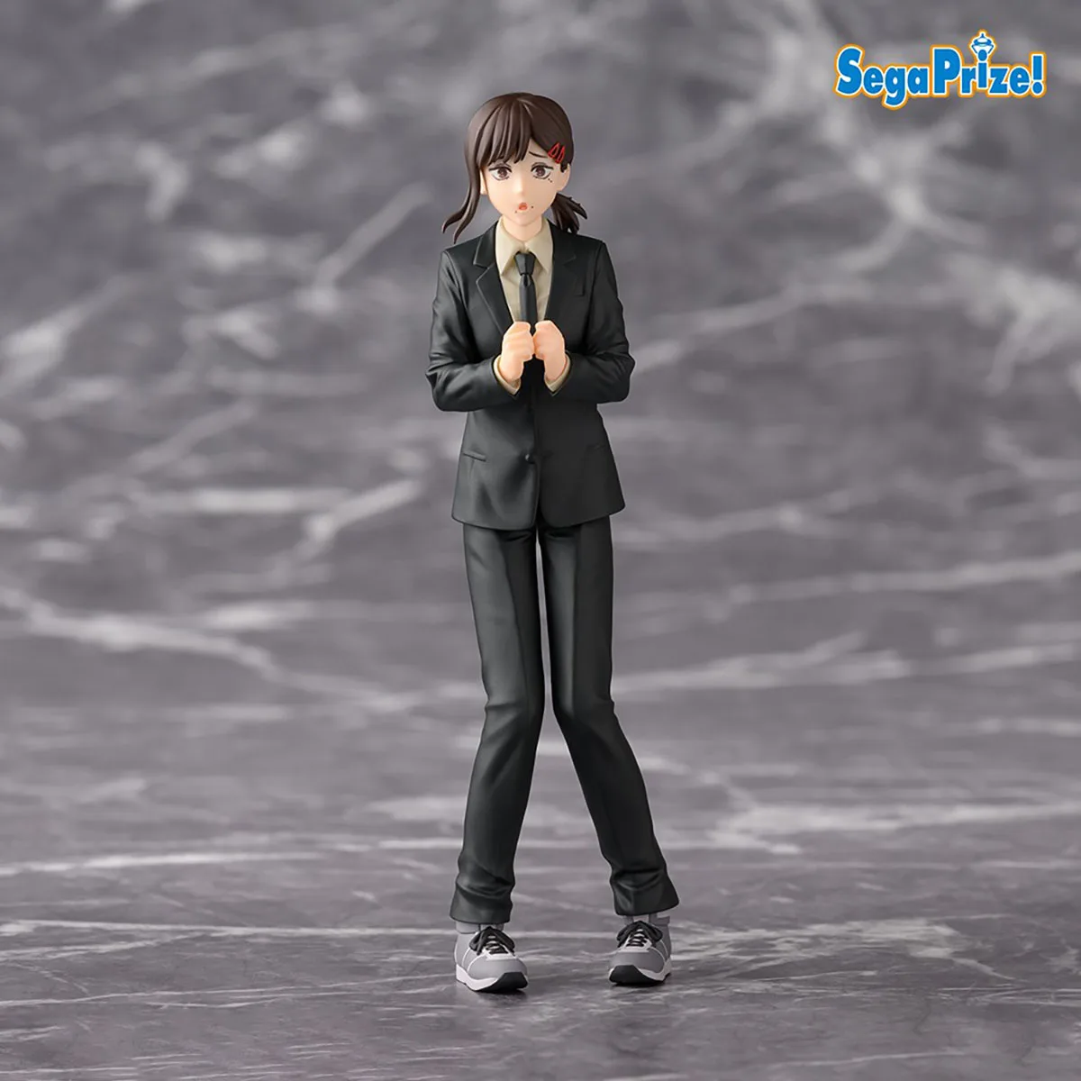

Original SEGA Desktop Decorate Collections Chainsaw Man Higashiyama Kobeni Anime Figure Collectible Model Toy Bishouoj Doll