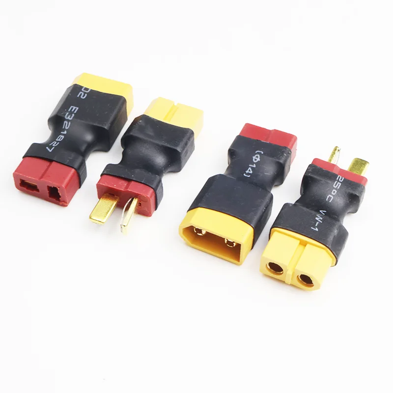 New 5pcs Adapter XT60 To T Male Female Plug for RC Helicopter Quadcopter LiPo Battery Plug Connector Pa Expand Backup