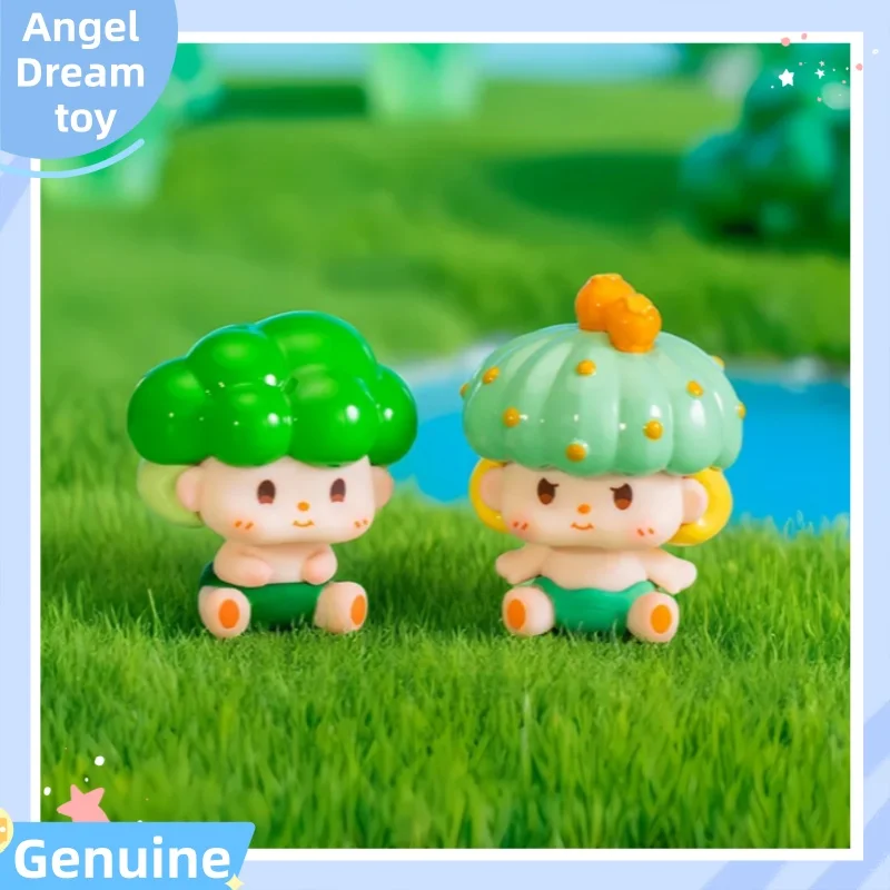 

New Authentic Spot Bean Baby Fruit Eating Series Blind Box Cute Mini Toy Doll Desktop Ornament Decoration Girl Birthday Gift