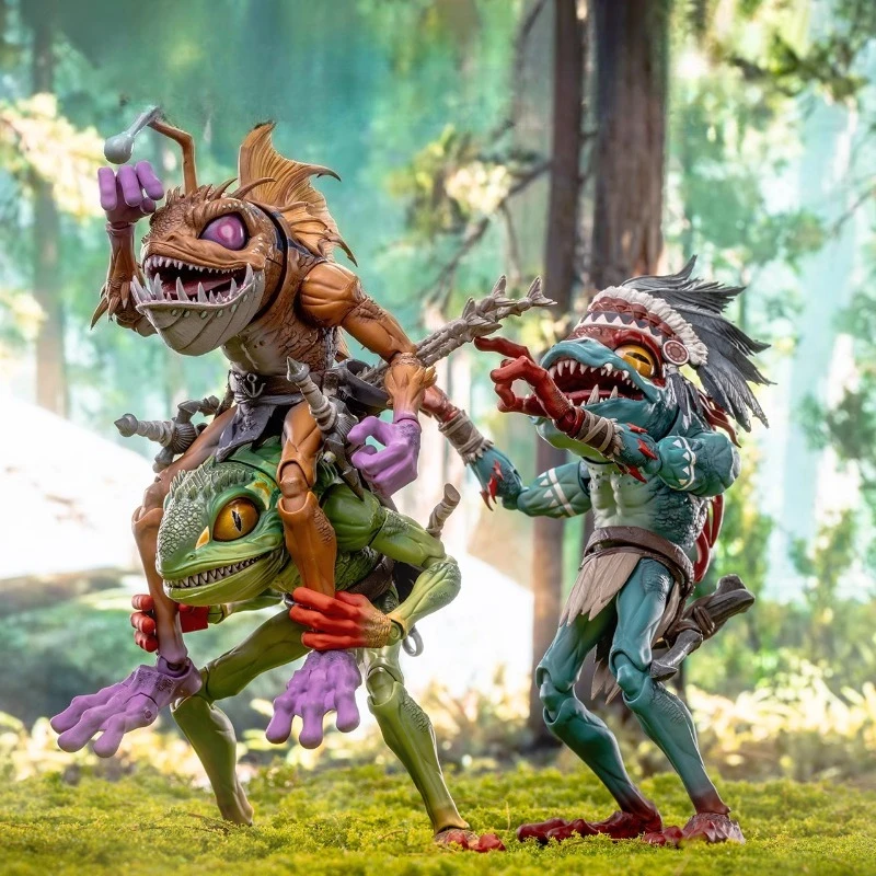 

Grey Knight, Murloc Tribe, Blade Warrior, Abyss Shooter, Wave Chief, Trendy Action Figure Figurine, Children's Toy Birthday Gift