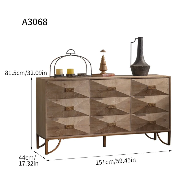 خزانة جانبية لتناول الطعام، وخزانة مدخل مبتكرة لغرفة المعيشة، وخزانة تخزين متعددة الوظائف للسرير والإفطار