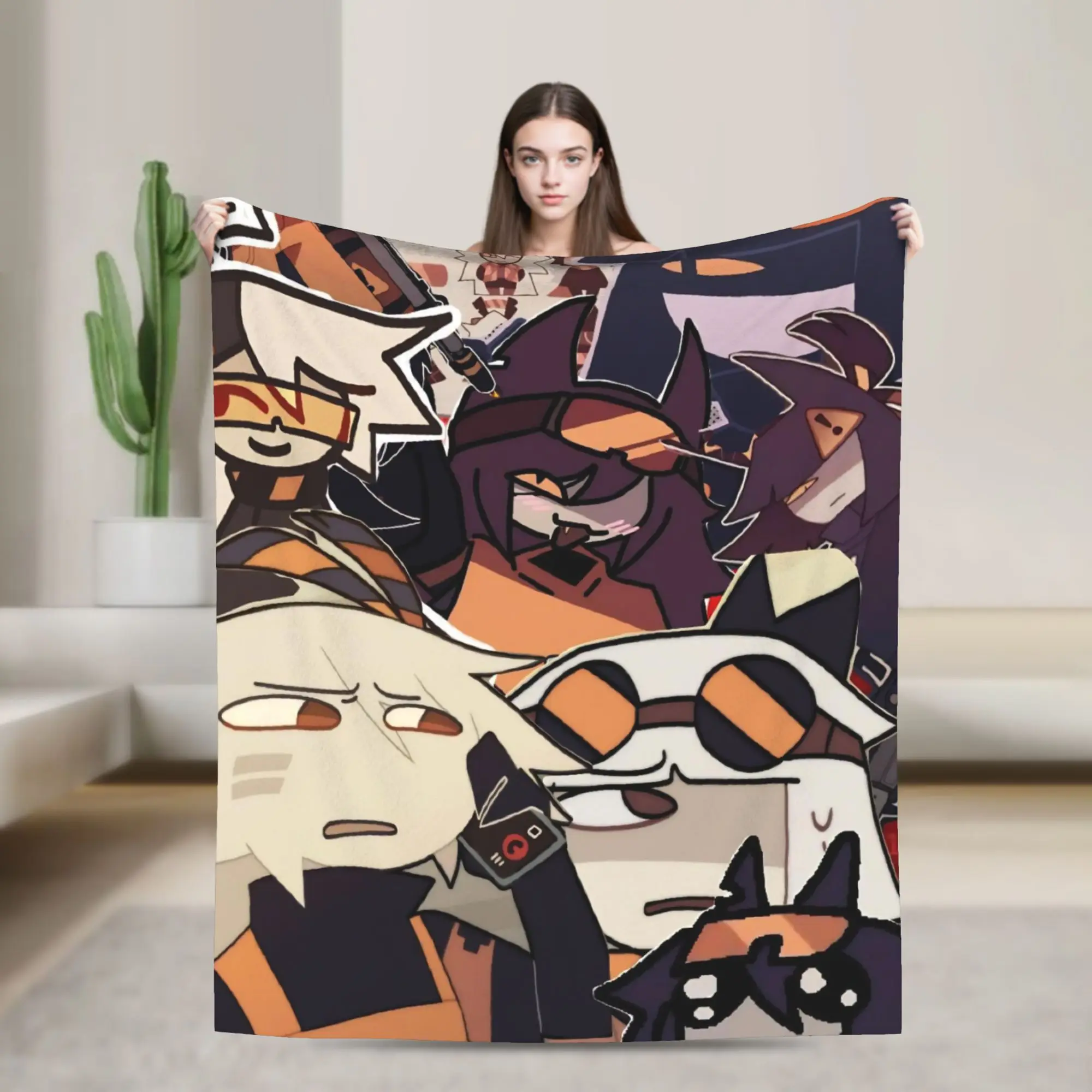 FPE Fundamental Paper Education Blanket Ultra Soft  Throw Blankets for Sofa 50x60 Inch Multi-size Bedspread