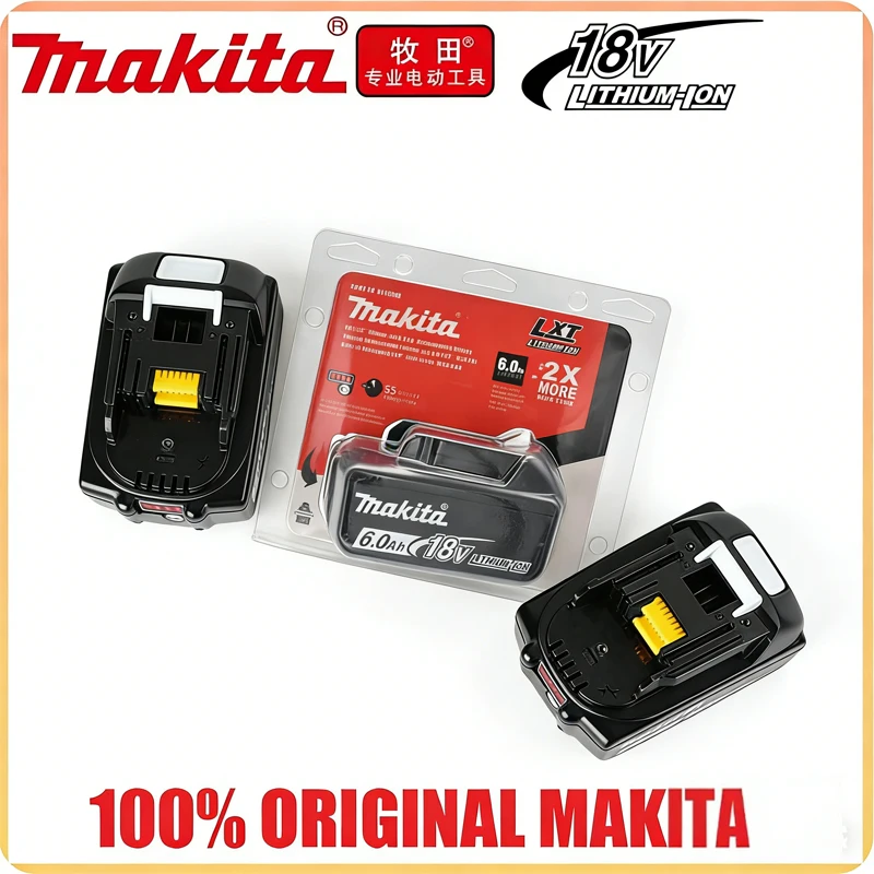 

Genuine ⭐️6AH makita BL1860 18V Battery Power Tools Li-ion Replacement LXT BL1850 BL1840 for 18V Screwdriver with BMS TPCELL 18V