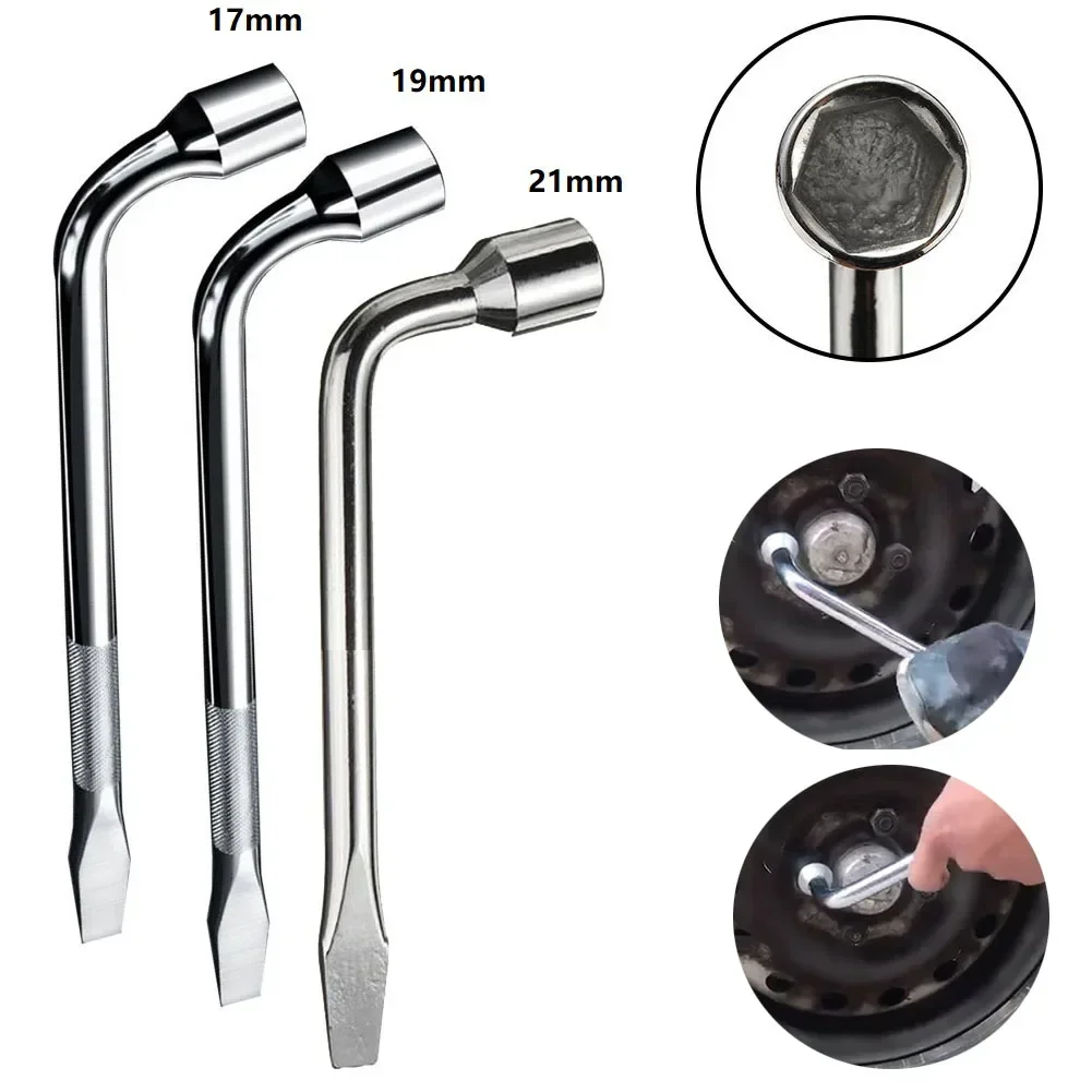 1Pc ประแจ17/19/21Mm 300Mm Heavy Duty Hex Nut Bolt Socket Spanner 45 # สแตนเลสสำหรับรถล้อซ่อมเครื่องมือเครื่องมือมือ