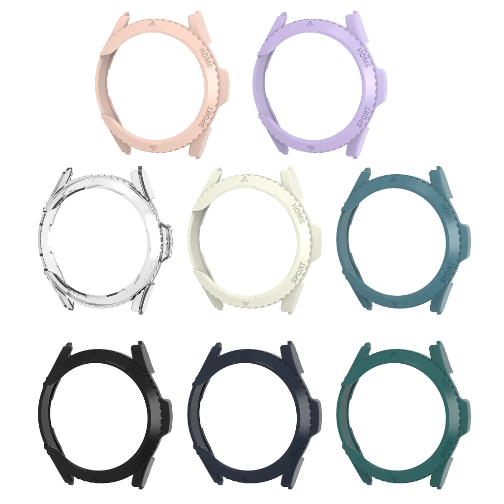 

1PC Smartwatch Anti Scratch Hard Case Waterproof Protector Shockproof Housing Sleeve Frame Bumpers Shell for Watch 6 43/47mm