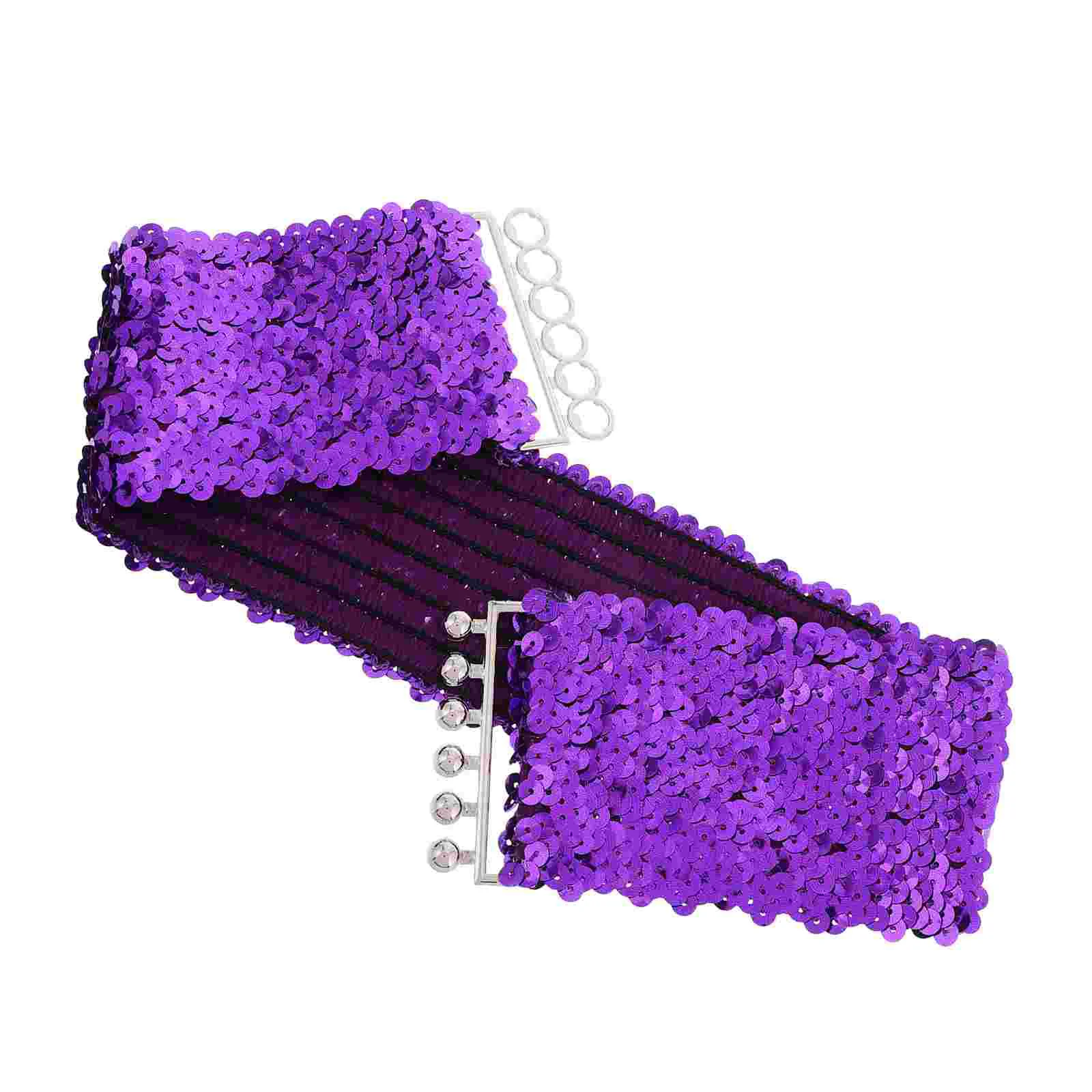 

Shiny Sequin Waist Belt Women Fashionable Elastic Dress Belts Ladies Bridal Belt Vintage Belts For Women Belts Women Accessories