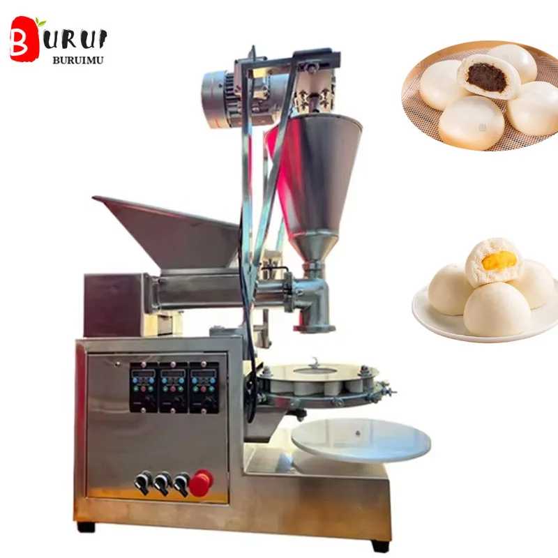 

Momo Maker Machine Chinese Baozi Stuffed Bun Making Machine
