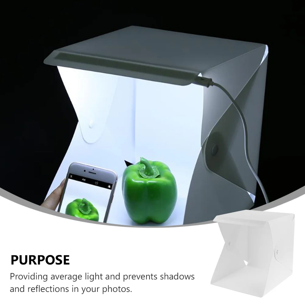 

1Set Portable Light Box Small Size Folding Tent Professional Photography Backdrop Lightweight Durable Easy Install Carry