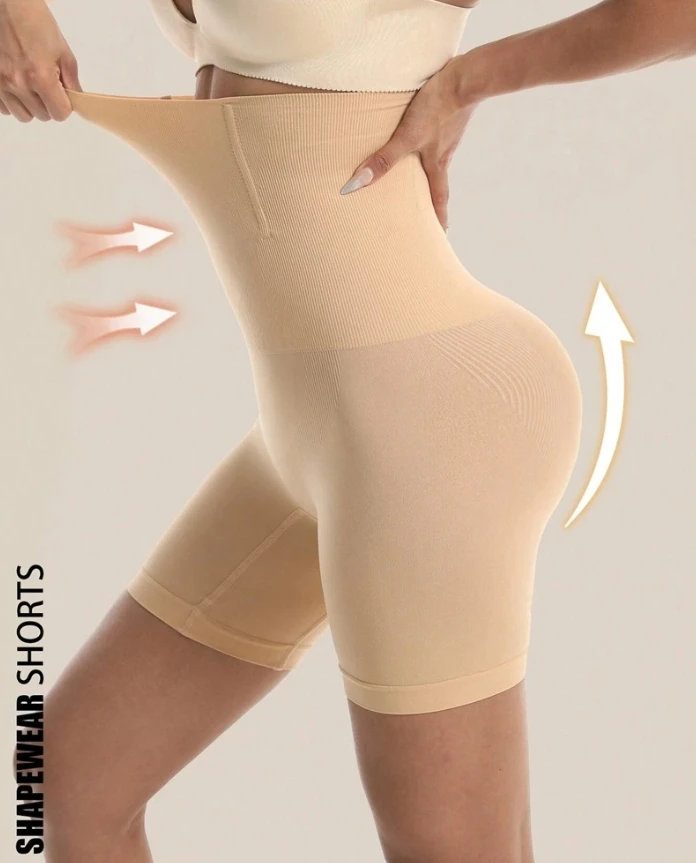 High Waist Trainer Tummy Control Shapewear Butt Lifting Shorts