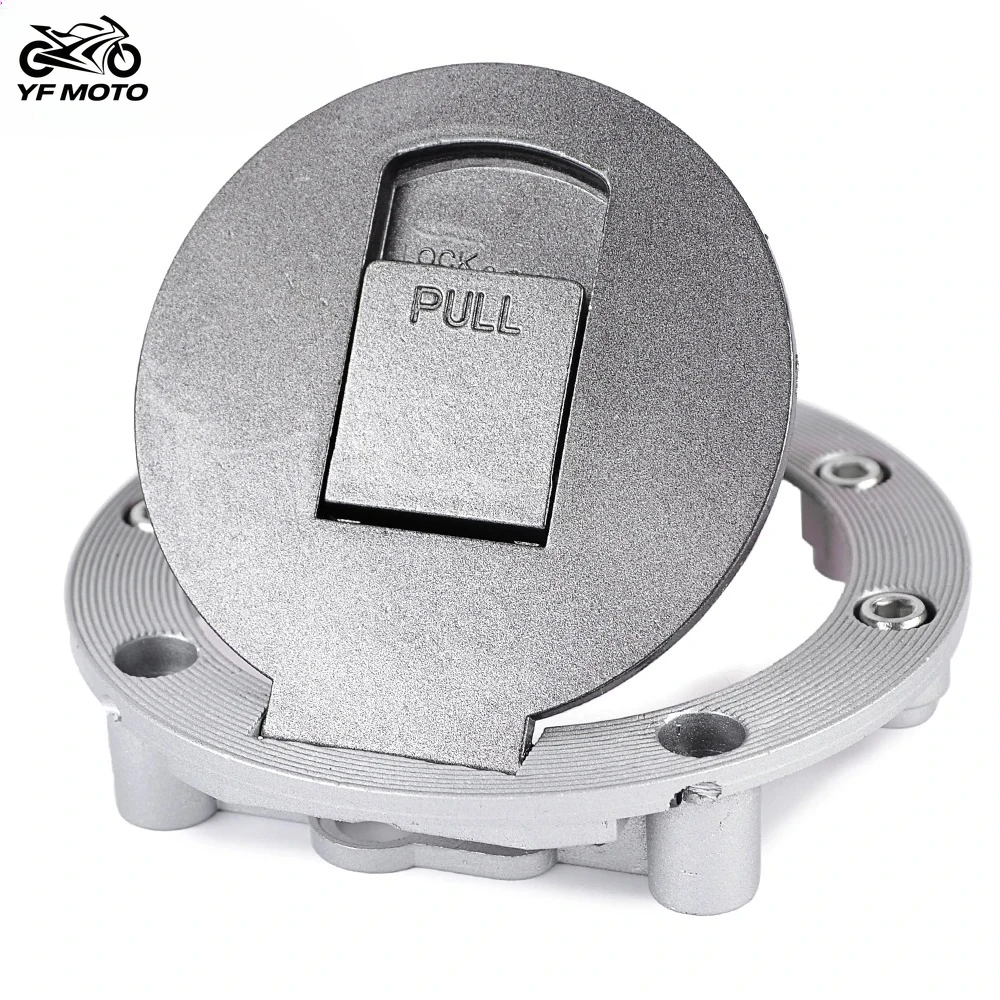 دراجة نارية خزان الوقود غطاء تغليف مع مفتاح لياماها YZF R1 R750 الرعد القط TDM850 XJ600 900 تحويل FZR600 نشأة #5