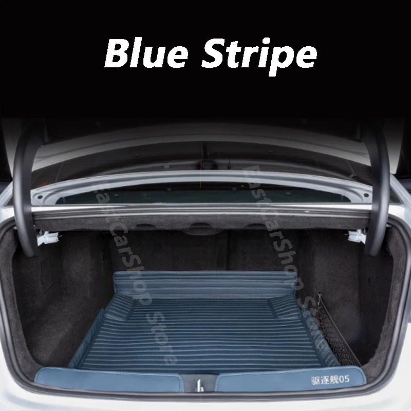 

For BYD Equation Leopard 5 2023 2024 2025 Car Trunk Mat Leather Durable Cargo Liner Boot Carpets Rear Interior Accessories