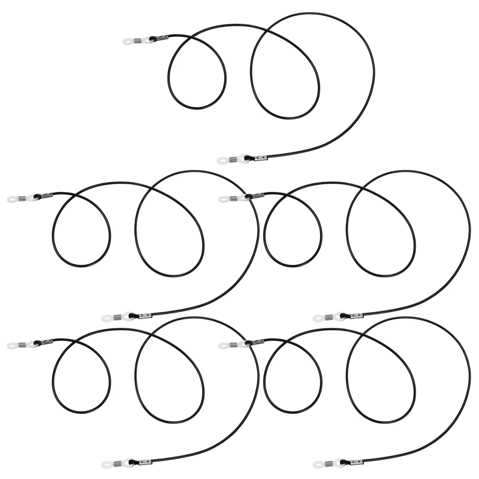 

5PCS Glasses Chain Wax Rope Adjustable Strap for Eyeglass Frame Eye Glasses Holders Around Neck Eyewear Lanyard AntiLoss Labor
