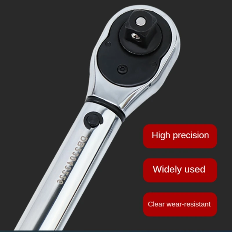 Open-End Adjustable Torque Wrench, 5 To 60 Nm Open-End Torque Wrench Set For Hvac Mini-Split Torque Socket Wrench