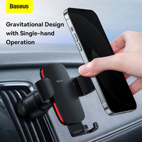 Baseus Car Phone Holder Gravity Auto Stand For Car Air Vent Universal For iPhone Xiaomi Samsung Phone Support Car Mount