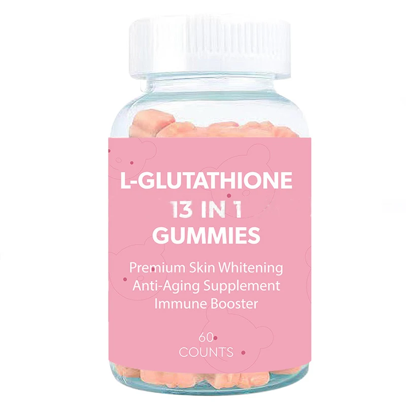 

60 Capsules Of Whitening Glutathione Soft Candy Antioxidant Skincare Product Brightening Skin Tone Vitamin VC Health Food