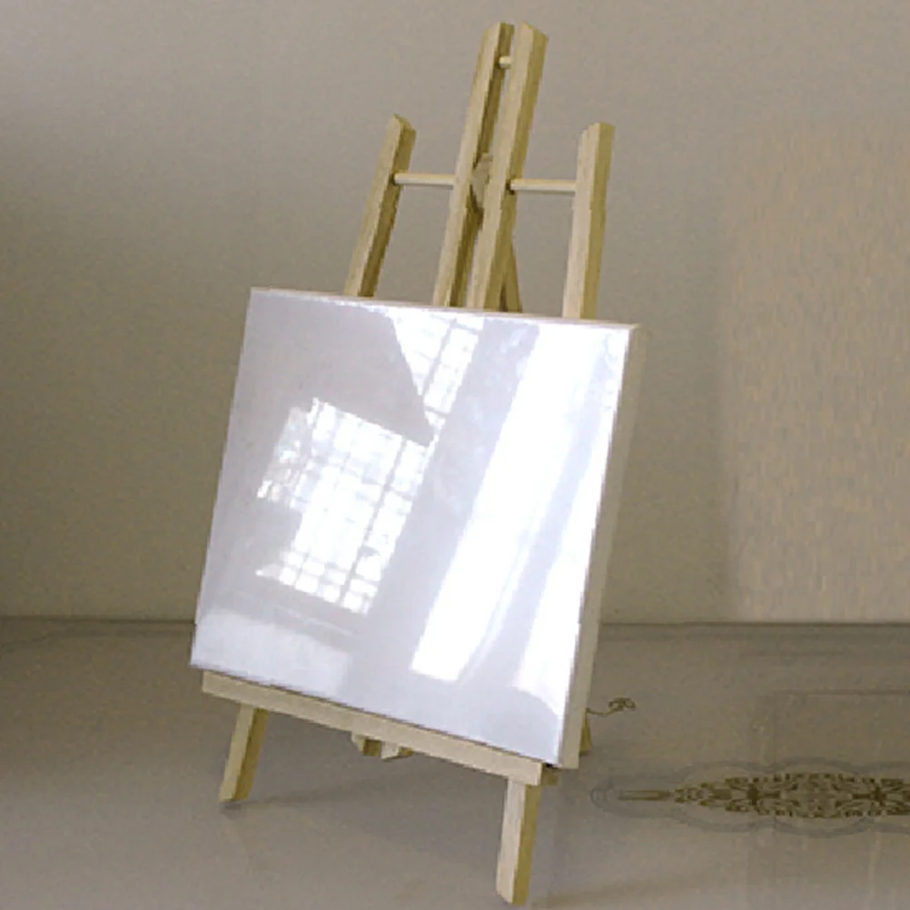 

Kid Wood Drawing Stand Foldable Small Size Portable Stable for Drawing Display Home Outdoor Use Foldable Painting Stand