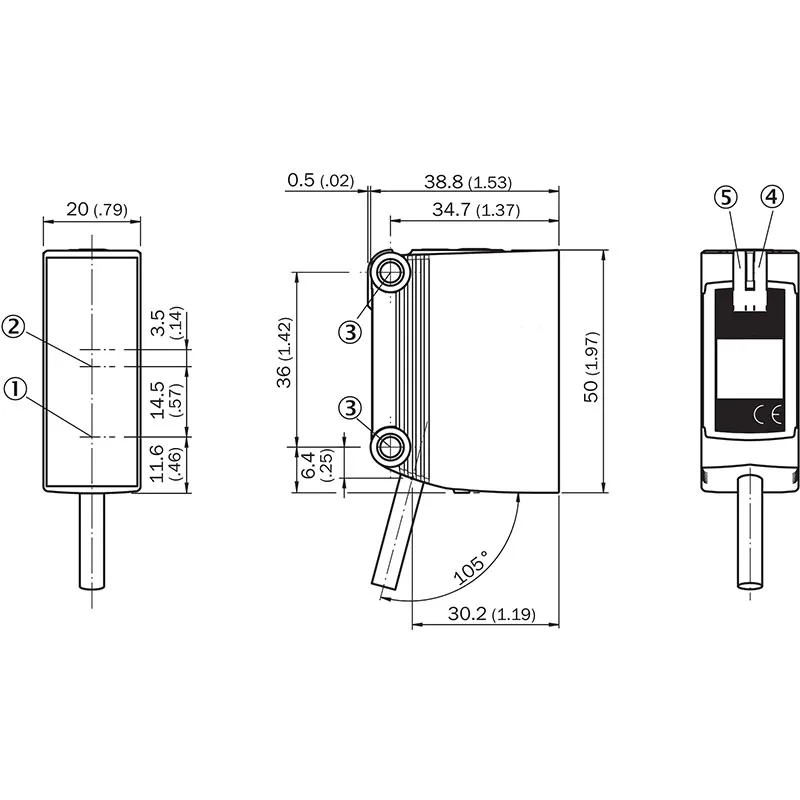 Brand New Original Detection sensor G10 Photoelectric sensor GTB10 P1211 Photoelectric switch GTB10-P1211 1065854