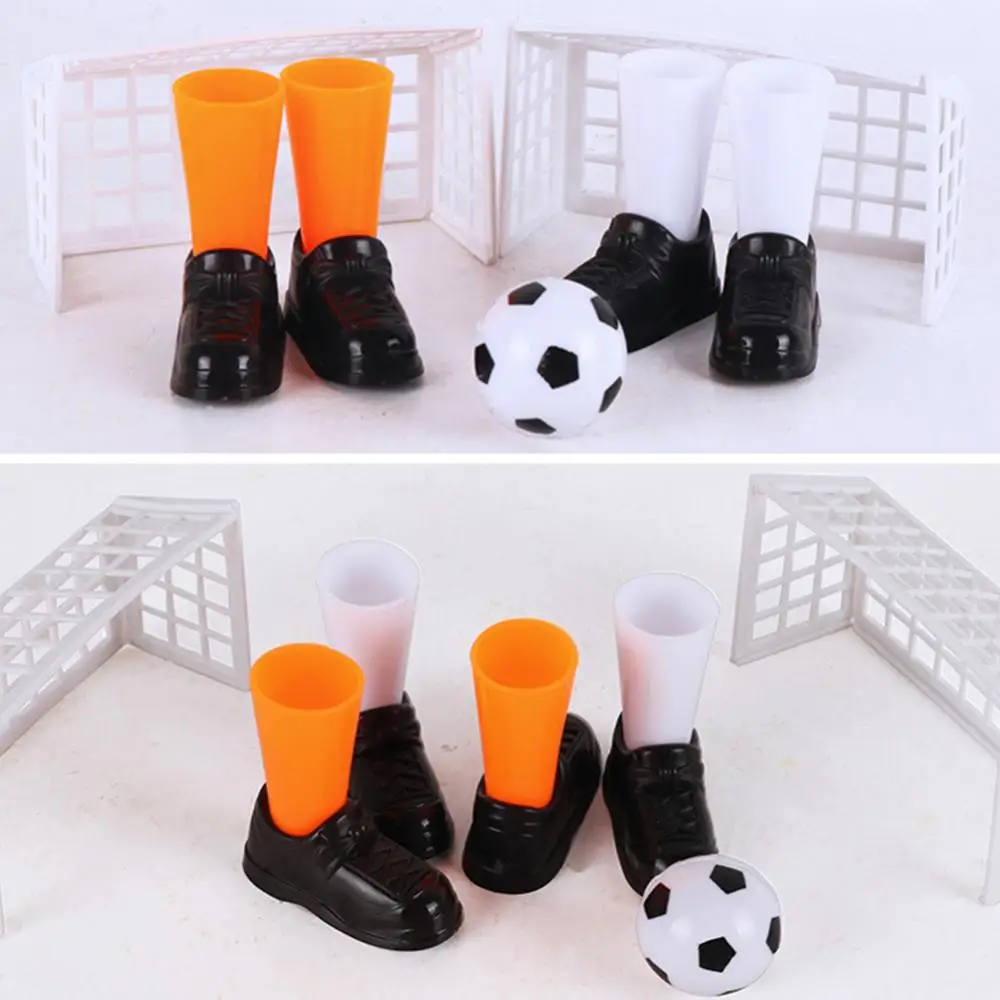 Engraçado Mini Finger Soccer Game Set para Crianças, Match, Match, Table Game, Toy com objetivos