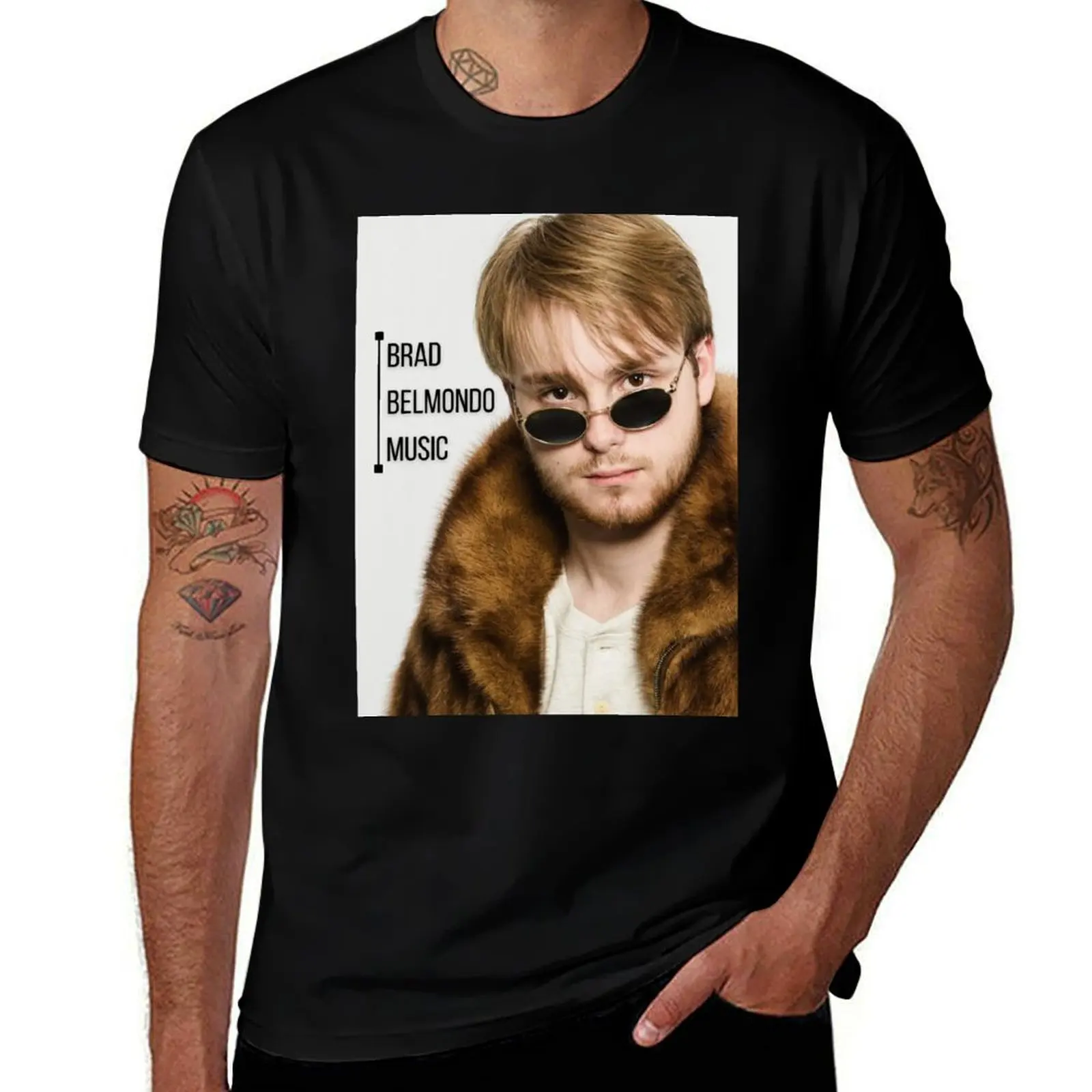 Brad Belmondo Music T-Shirt Halloween Casual T-Shirt