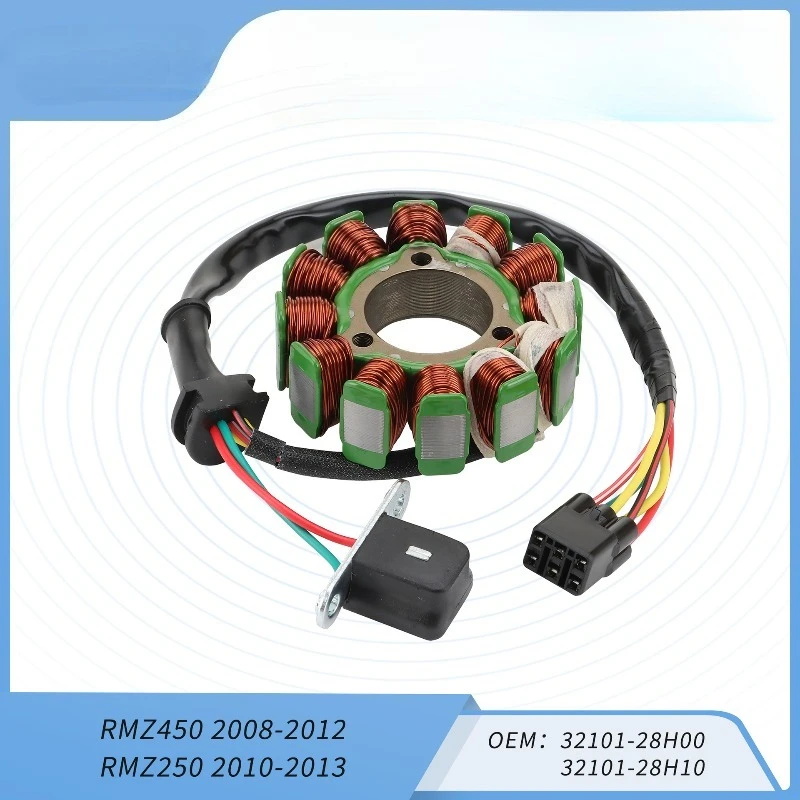 

RMZ250 RMZ450 RMZ 250 450 32101-28H00 Stator Coil Motorcycle Magneto