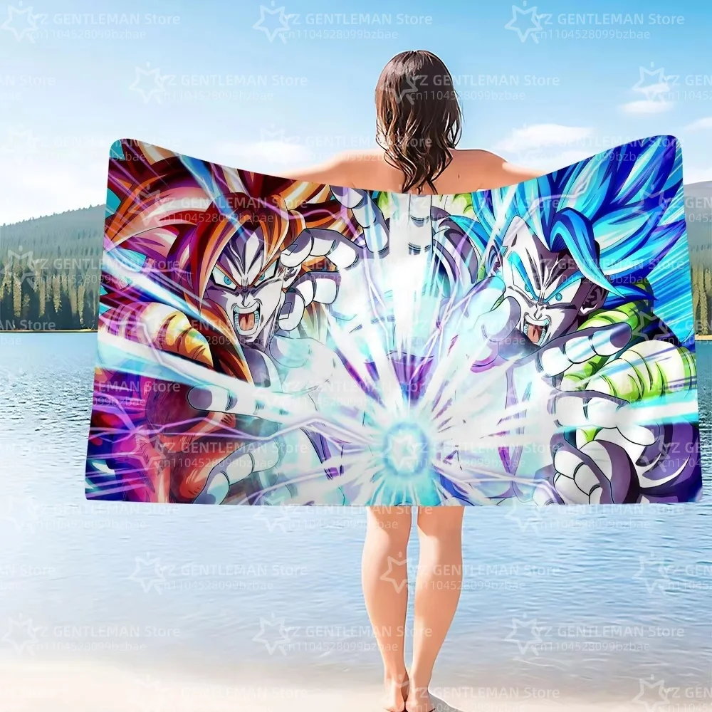 Beach Towels Dragon Ball Bathroom For Bath Sauna Personal Care Large Bath Towel Turban for Hair Drying Bathroom Set Accessories view 6