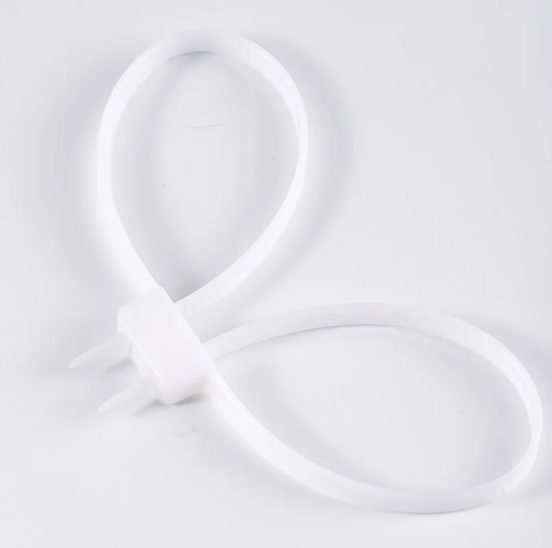 10pcs/Lot Plastic Police Handcuffs Double Flex Cuff Handcuffs Zip Tie Nylon Cable Ties   Toughness Cable Security Enforcement