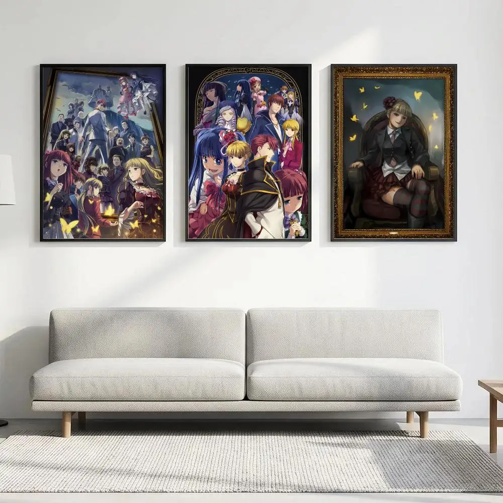 Anime Umineko When They Cry Poster HD art waterproof sticky wall home decoration aesthetic